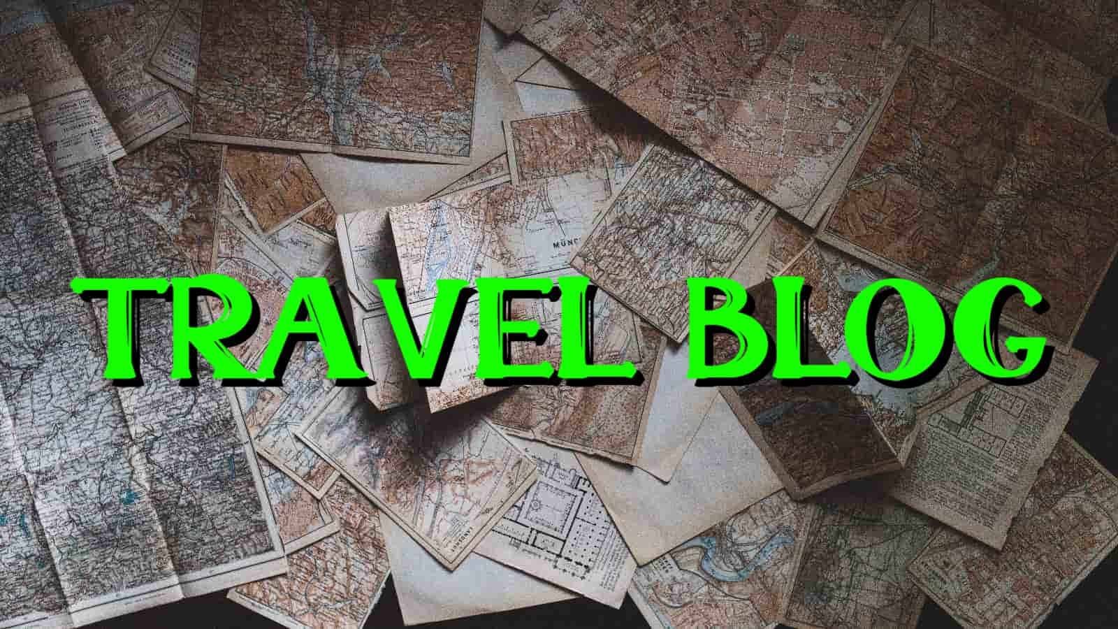 travel blog ideas