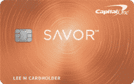 capital one savor cash rewards card art