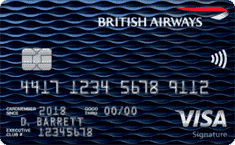 chase british airways card art