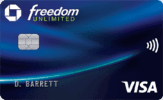 chase freedom unlimited card art
