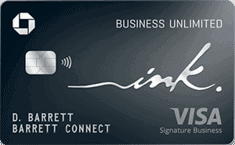 chase ink business unlimited card art